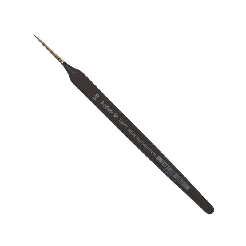 Pincel Marta Roja Triangular nº6/0, 29001 DISMOER