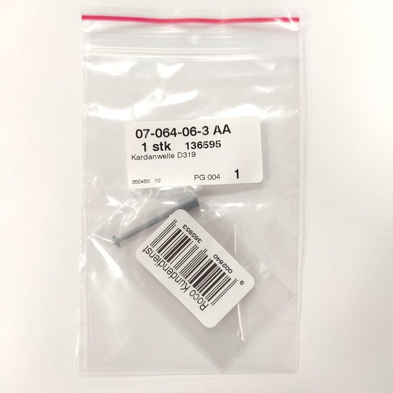 Cardan para locomotora 319.2 RENFE 136595 Roco Escala H0