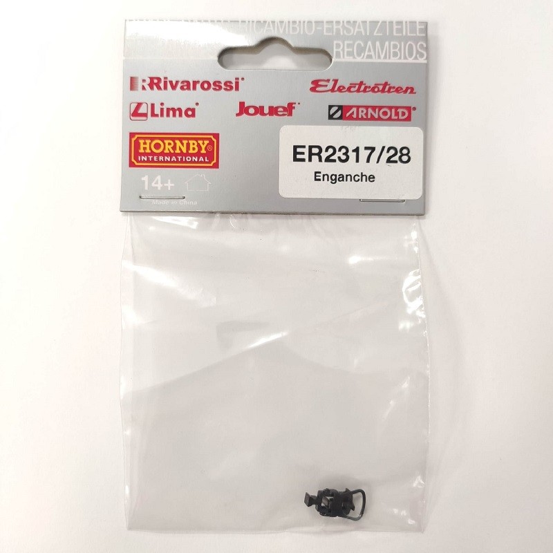 Enganche ER2317/28 para locomotora 352 Electrotren Escala H0