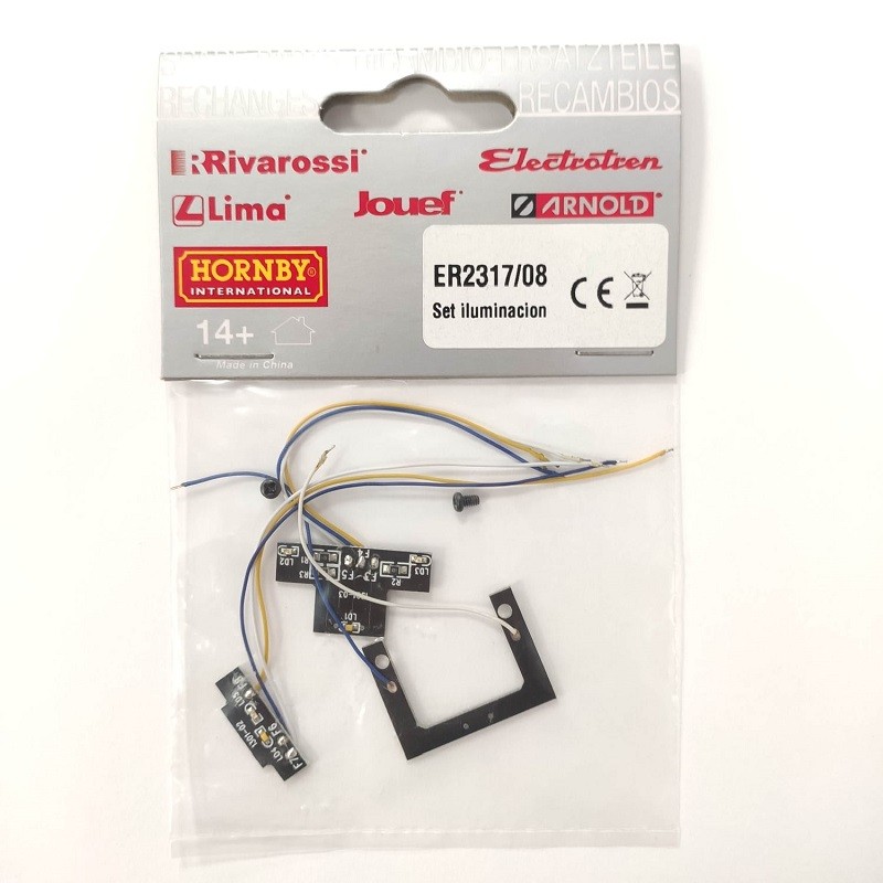 Set iluminación ER2317/08 para locomotora 352 Electrotren Escala H0