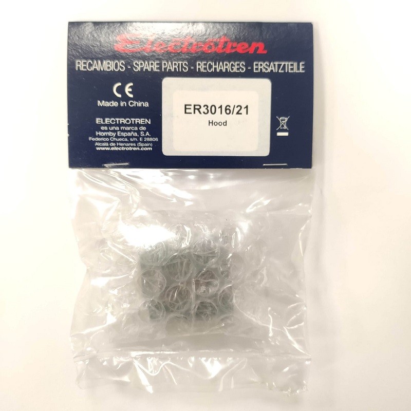 Capó ER3016/21 para locomotoras 7200/7500 Electrotren Escala H0