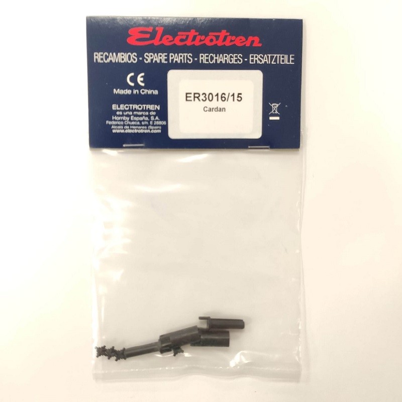Cardan ER3016/15 para locomotoras 7200/7500 Electrotren Escala H0