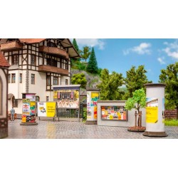 Columnas y paredes publicitarias 14669 NOCH Escala N