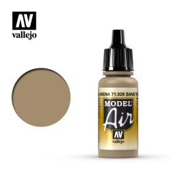 Pintura Acrílica Amarillo Arena, 71028 Vallejo, Model Air, 17ml.