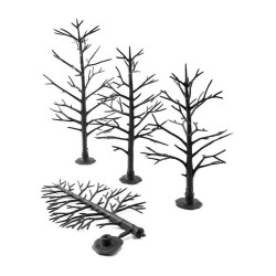12 troncos de árbol de 12,7 a 17,7 cm TR1123 Woodland Scenics