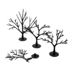 57 troncos de árbol de 5,08 a 7,62 cm TR1121 Woodland Scenics
