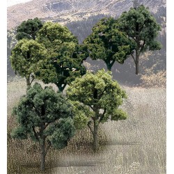 38 árboles de 1,9 a 5,1 cm TR1570 Woodland Scenics