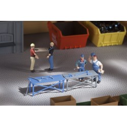 6 bancos de trabajo 41643 Auhagen Escala H0