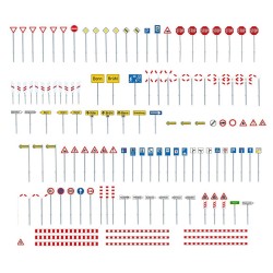 127 señales de tráfico 272449 Faller Escala N