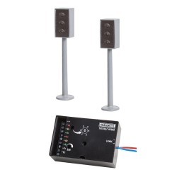 2 semáforos con módulo control Faller Car System 162060 Escala N