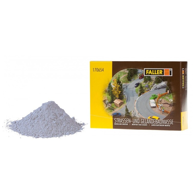 Masilla para carreteras, gris 170654 Faller