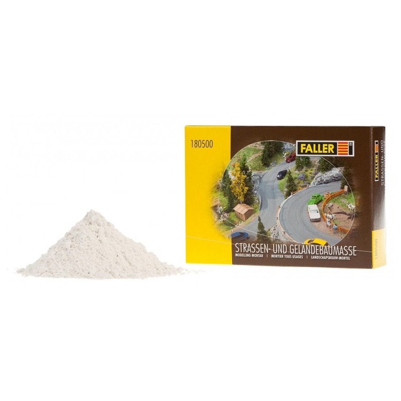 Masilla para carreteras y caminos, blanca 180500 Faller