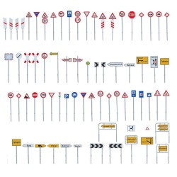 97 señales de tráfico 180534 Faller Escala H0