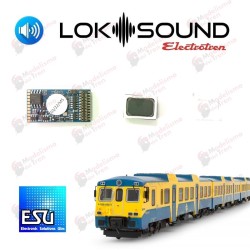 Decoder sonido ESU Loksound 21 pins para 592 "Camello" Electrotren Escala H0