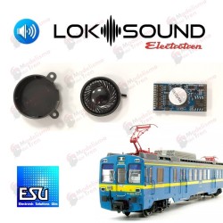 Decoder sonido ESU Loksound 21 pins para UT440 Electrotren Escala H0