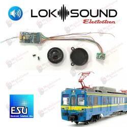 Decoder sonido ESU Loksound 8 pins para UT440 Electrotren Escala H0