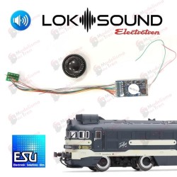 Decoder sonido ESU Loksound 8 pins para locomotora 354 Electrotren Escala H0