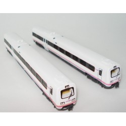 Automotor serie 594 TRD "Aerodinámico" techo blanco RENFE IH-T015 EIH Escala N