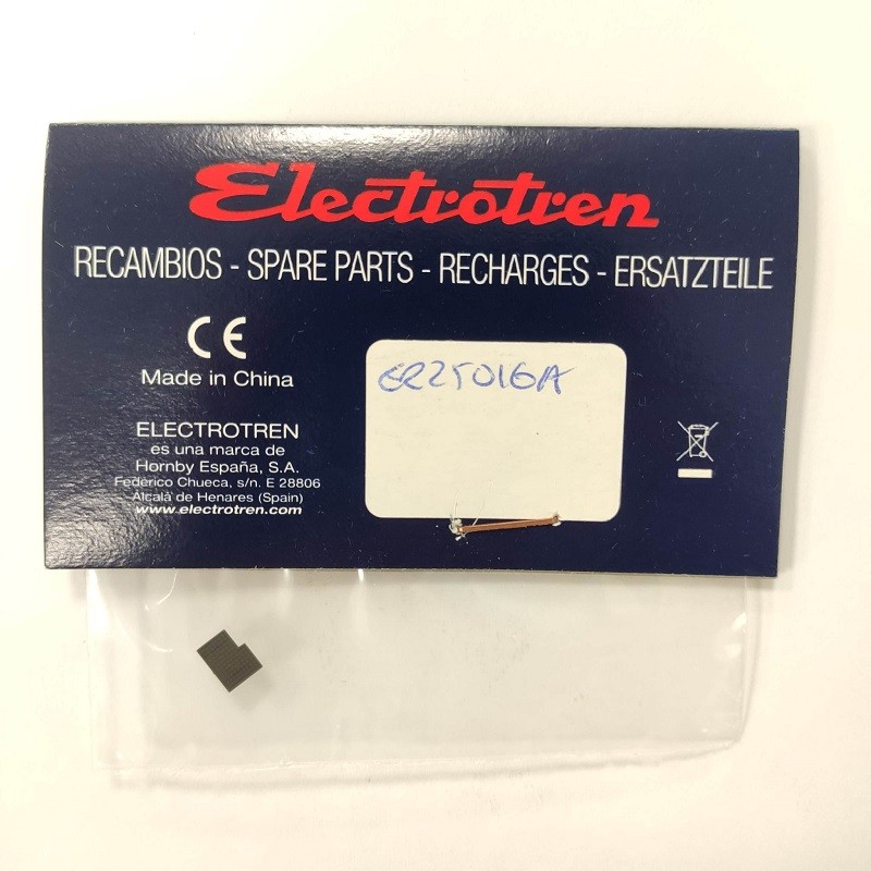 Plataforma derecha ER25016A para locomotoras 252 Electrotren Escala H0