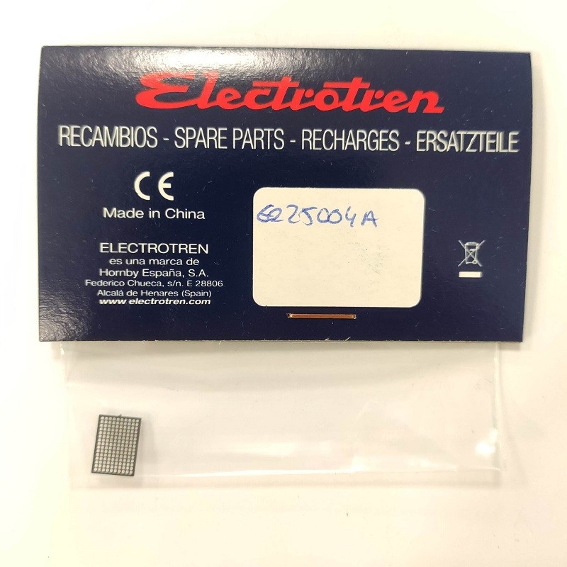 Rejilla techo ER25004A para locomotoras 252 Electrotren Escala H0