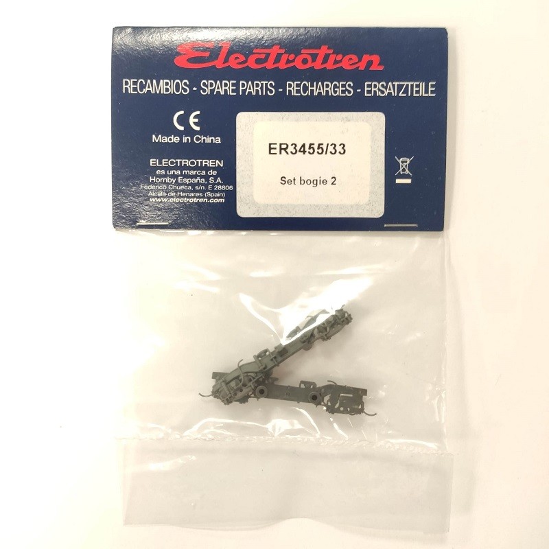 Set bogie 2 ER3455/33 para "Civia" Renfe Electrotren Escala H0