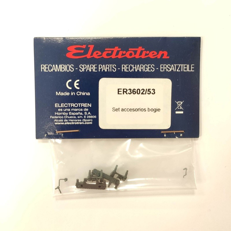 Set accesorios bogie ER3602/53 para UT440 Electrotren Escala H0