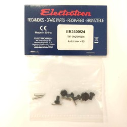 Set engranajes ER3600/24 para UT440/470 Electrotren Escala H0