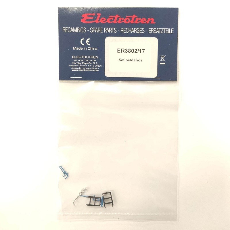 Set peldaños ER3802/17 para locomotora 303 Electrotren Escala H0