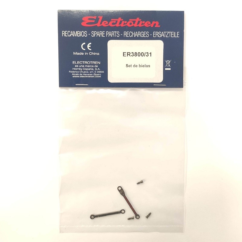 Set de bielas ER3800/31 para locomotora 303 Electrotren Escala H0