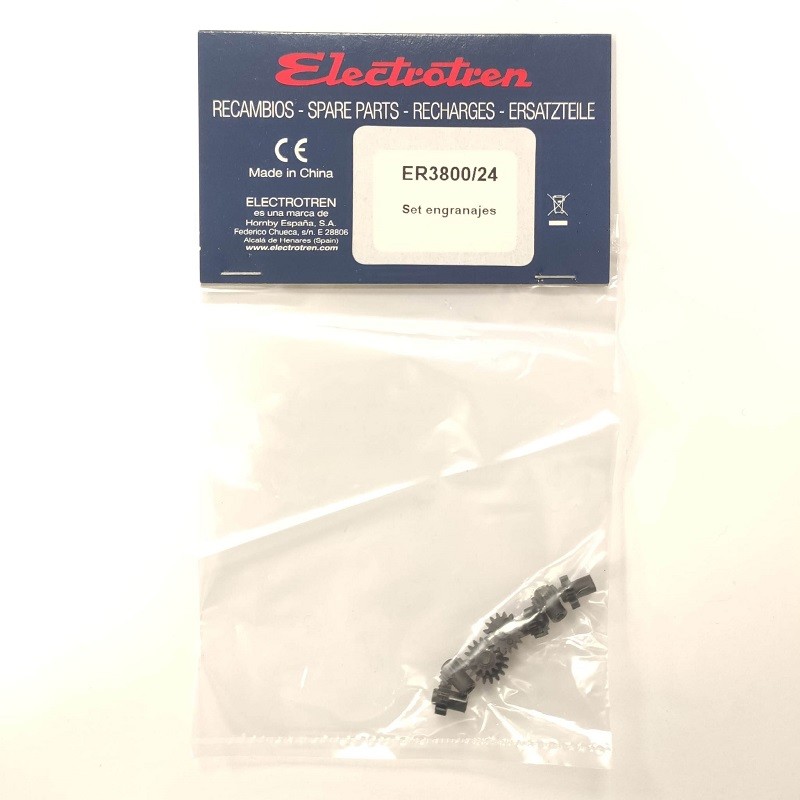 Set engranajes ER3800/24 para locomotora 303 Electrotren Escala H0