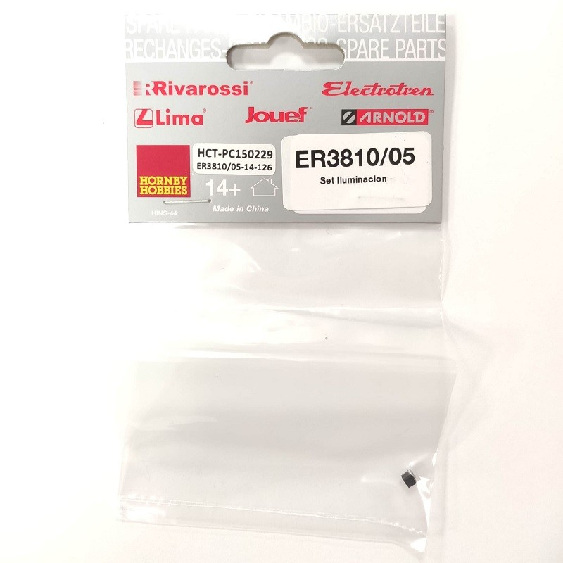 Set iluminación ER3810/05 para locomotora 303 Electrotren Escala H0