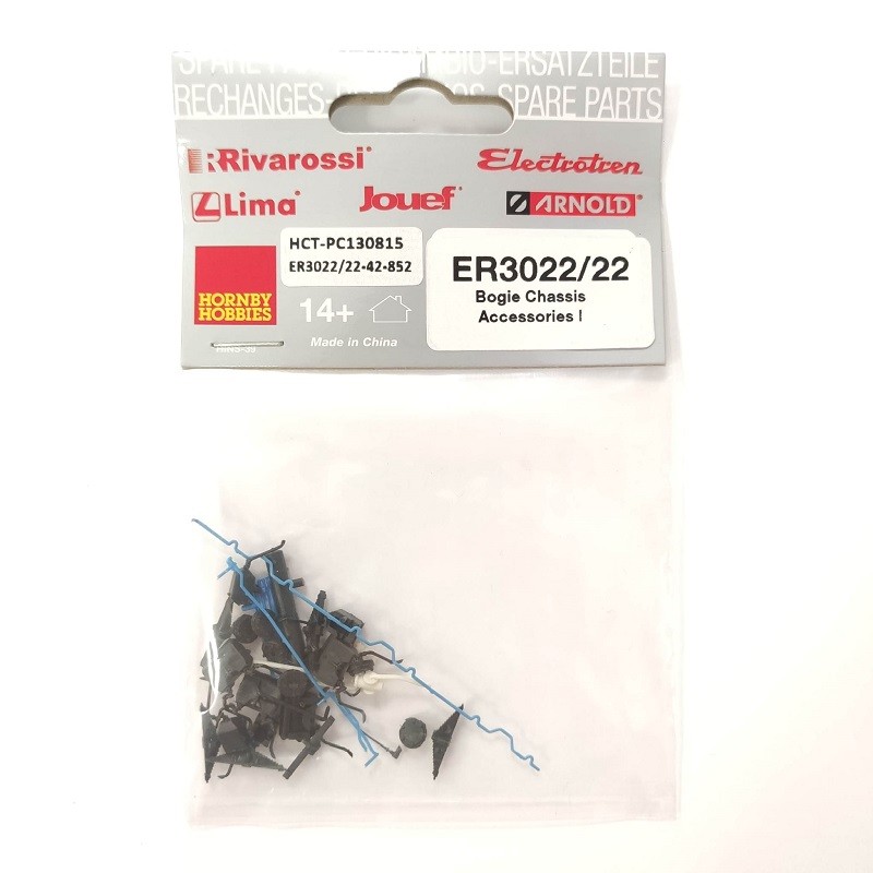 Accesorios chasis bogie I ER3022/22 para locomotoras 7200/7500 Electrotren Escala H0