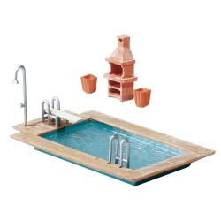 Piscina y casita 180542 Faller HO