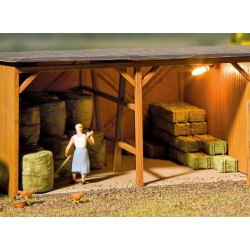 20 fardos de heno 180907 Faller Escala H0