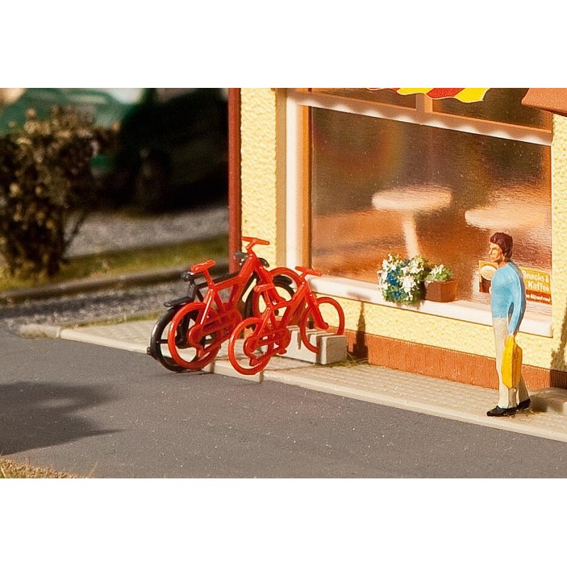 8 bicicletas 180901 Faller Escala H0