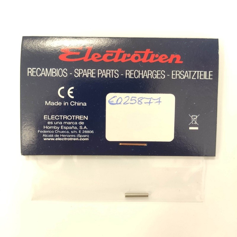 Eje de engranajes ER25877 para locomotora 251 Electrotren Escala H0