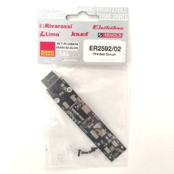 Circuito impreso PCB ER2592/02 para locomotora 251 Electrotren Escala H0