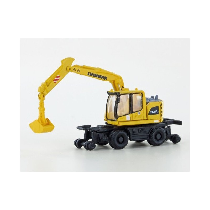 Excavadora Liebherr A922 Rail con doble pala LC4265 Lemke Minis Escala N