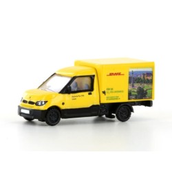 Furgoneta eléctrica de reparto DHL Stuttgart LC4554 Lemke Minis Escala N
