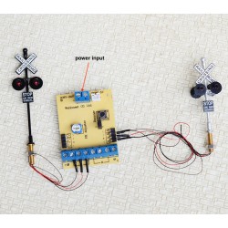 Modulo para alternar luces de paso a nivel con regulador LED