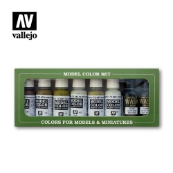 Set pinturas para maquetas y edificios 70137 Vallejo, Model Color