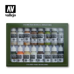 Set pinturas colores tierra 70141 Vallejo, Model Color
