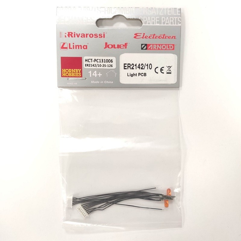 Conjunto circuito con LED ER2142/10 para automotor "ABJ" Renfe Electrotren Escala H0