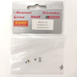Accesorios carroceria HN2167/01 para automotor 592 "Camello" Arnold Escala N
