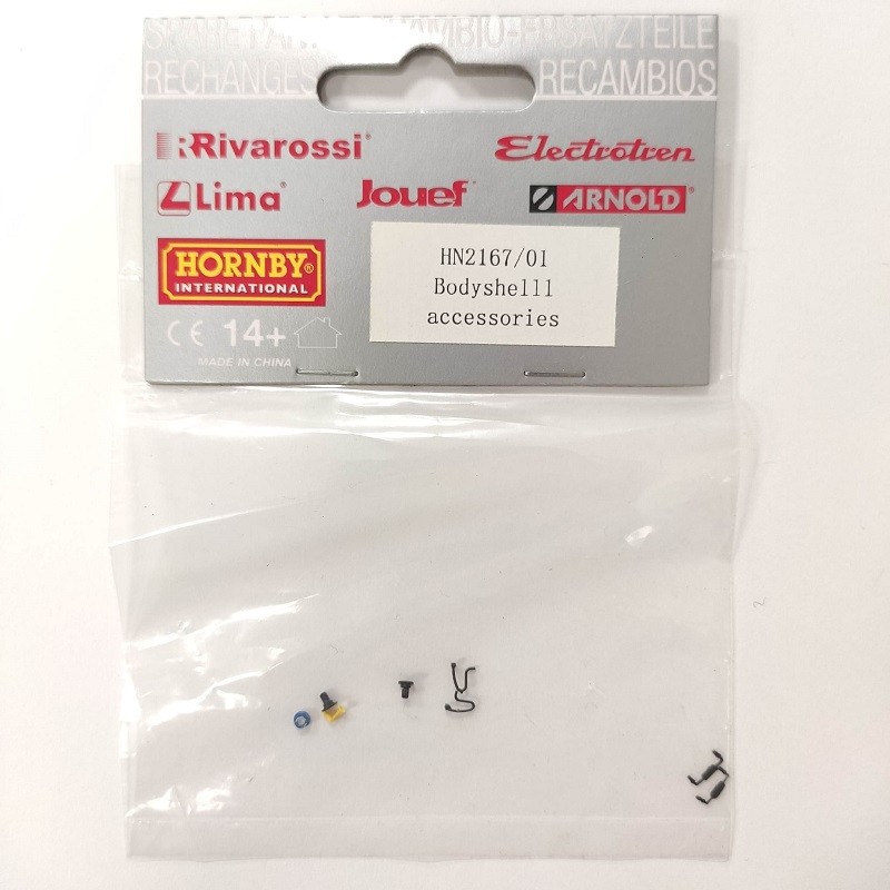 Accesorios carroceria HN2167/01 para automotor 592 "Camello" Arnold Escala N