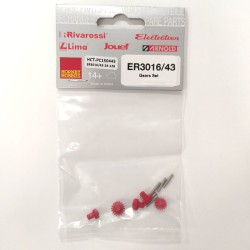 Set engranajes ER3016/43 para locomotoras 7200/7500 Electrotren Escala H0