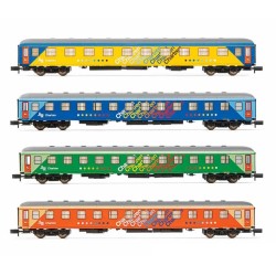 Set 4 coches Chartren RENFE HN4358 Arnold Escala N