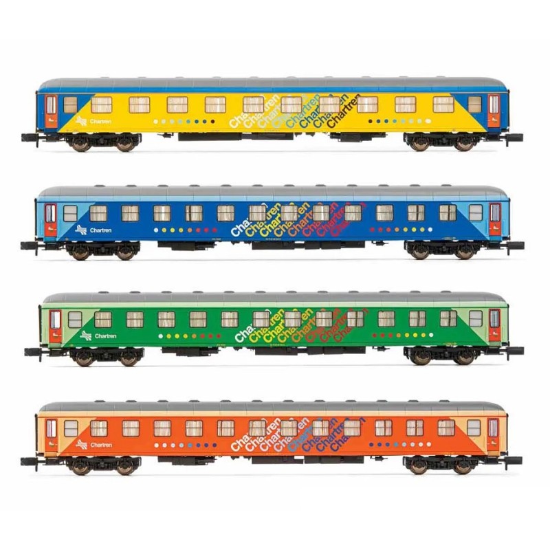Set 4 coches Chartren RENFE HN4358 Arnold Escala N