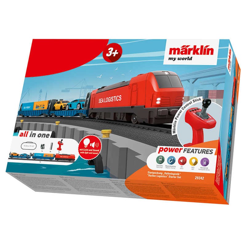 Caja de iniciación "Logistica portuario" 29342 Marklin Escala H0