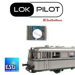 Decoder ESU Lokpilot 21 pins para ferrobús 591 Electrotren Escala H0